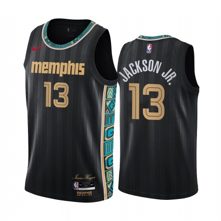 Maglia NBA Memphis Grizzlies Jaren Jackson Jr. 13 2020-21 City Edition Swingman - Uomo